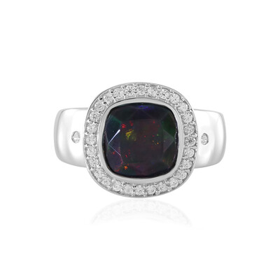 Mezezo-Opal-Silberring (de Melo)