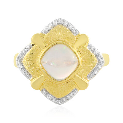 Welo-Opal-Silberring (MONOSONO COLLECTION)