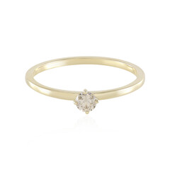VS2 Schokoladen-Brillant-Goldring