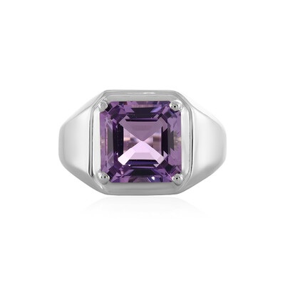 Lavendel-Amethyst-Silberring
