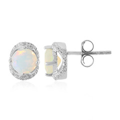 Welo-Opal-Silberohrringe