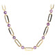 Amethyst-Silbercollier