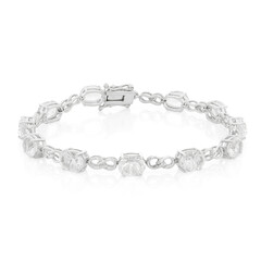 Petalit-Silberarmband