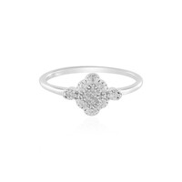 I2 (I) Diamant-Silberring