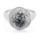 Schneeflocken-Obsidian-Silberring