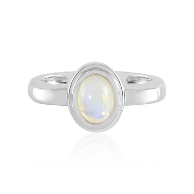 Welo-Opal-Silberring (MONOSONO COLLECTION)