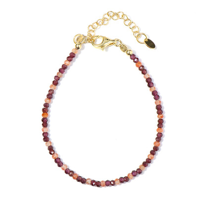 Edelstein-Silberarmband