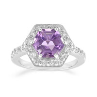 Amethyst-Silberring