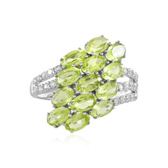 Peridot-Silberring