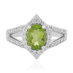 Peridot-Silberring