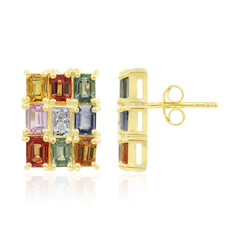 Saphir-Goldohrringe (Adela Gold)