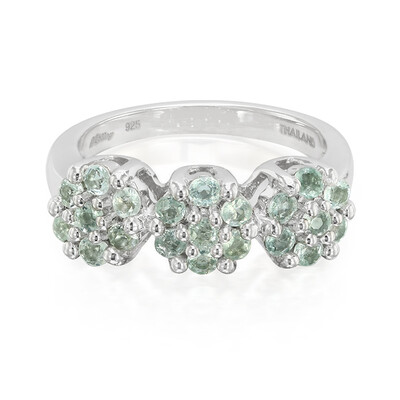 Paraiba-Turmalin-Silberring