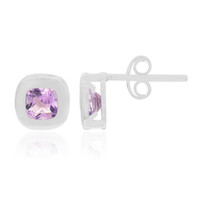 Amethyst-Silberohrringe