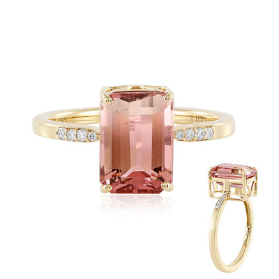 Mehrfarbiger Turmalin-Goldring (AMAYANI)