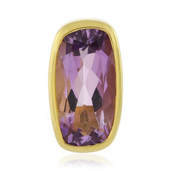 Lavendel-Amethyst-Silberanhänger