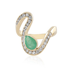 Russischer Smaragd-Goldring (Adela Gold)