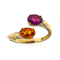 Mandarin-Granat-Goldring (CIRARI)
