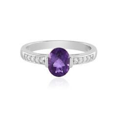 Marokkanischer Amethyst-Silberring
