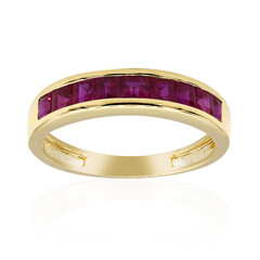 Burmesischer Rubin-Goldring (CIRARI)