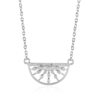 I2 (I) Diamant-Silbercollier