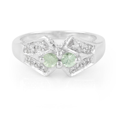 Merelani-Mint-Granat-Silberring
