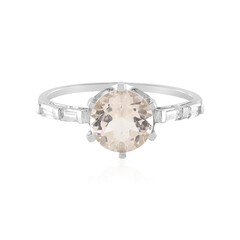 AAA-Madagaskar-Morganit-Platinring
