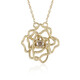 I1 Schokoladen-Brillant-Goldcollier