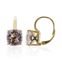 Bolivianischer Amethyst-Silberohrringe