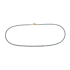 Blauer Diamant-Goldhalskette (CUSTODANA)