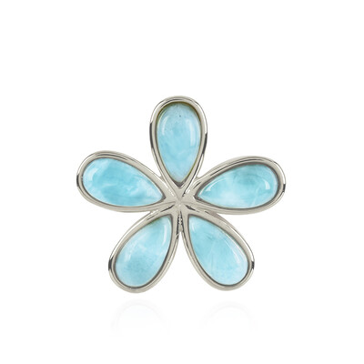 Larimar-Silberanhänger