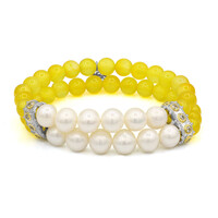 Edelstein-Silberarmband (Dallas Prince Designs)