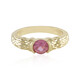 Pinkfarbener Madagaskar-Saphir-Silberring