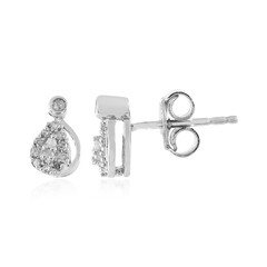 I1 (I) Diamant-Silberohrringe