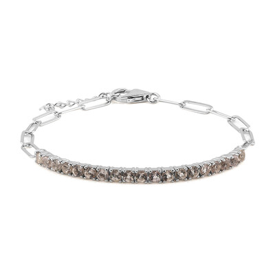 Morganit-Silberarmband