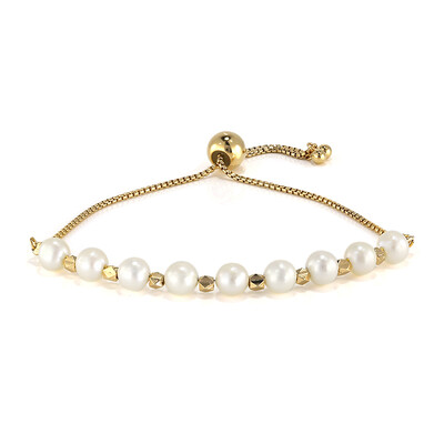 Süßwasserzuchtperlen-Silberarmband