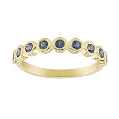 Blauer Ceylon-Saphir-Goldring