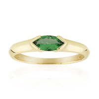 AAA-Kenianischer Tsavorit-Goldring