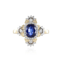 Nepalesischer Kyanit-Goldring (D'vyere)