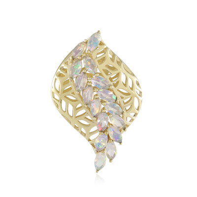 AAA-Welo-Opal-Goldanhänger (Ornaments by de Melo)