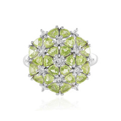 Peridot-Silberring