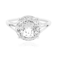 Königlicher Weißer Topas-Goldring (PHANTASIA)