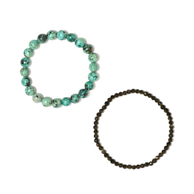 Edelstein-Armbänder