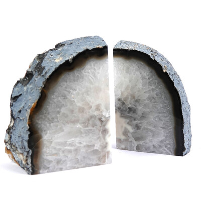 Achat-Buchstütze (Lapis Vitalis)