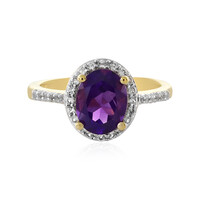Sambia-Amethyst-Silberring
