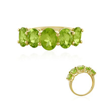 Peridot-Silberring