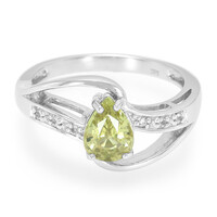 Chrysoberyll-Silberring