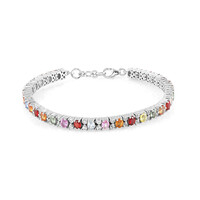 Saphir-Silberarmband