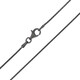 Silber-Zopfkette - 45 cm - 2,69 g