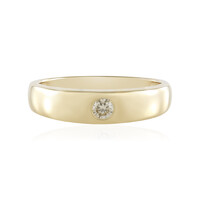I2 Schokoladen-Brillant-Goldring
