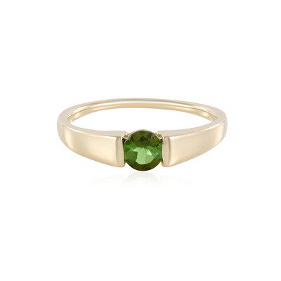 Grüner Turmalin-Goldring (AMAYANI)